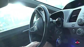 Driving Stick Barefoot