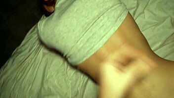 stunning blonde teen puts condom then surprise creampie