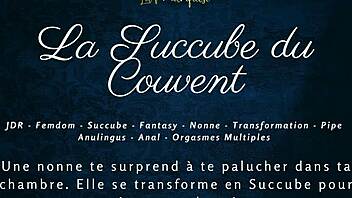 Horny French Succubus Tempts With Audio Moans