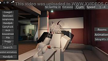 I came to church and fucked the holy sister in roblox