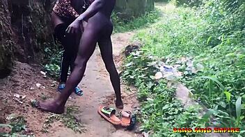 Village Whore Got Boned By Big Black Long Dick - Amateur Ebony Village Slut Collect It On Missionary Journey