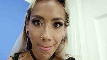 veronica leal takes rough dp and atm