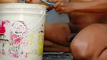 pedicure by submissive sissy