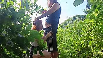 naughty redhead caught having sex on guarujá beach with a stud