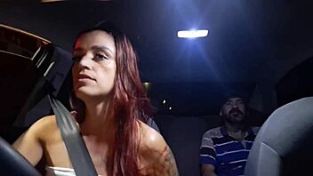 Safada works as driver and catches public masturbation