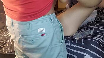Dildo Fucking My 18 Year Old While Wife Is At The Spa