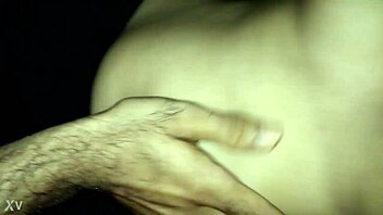 Indian honeymoon boobs press and grope session