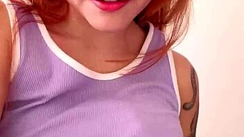Pov your college roommate cant study so she takes a shower & has 3 loud orgasms