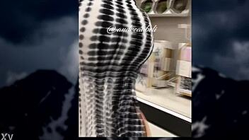 Fine instagram model msandrea tv shows off big tits and ass