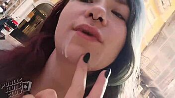 cum walk after hardcore club night