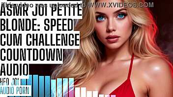petite blonde asmr joi cum challenge