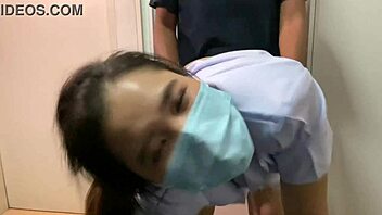 เพื่อนสาวพยาบาล บอกให้เย็ดแรงๆ