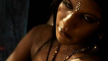 hot brunette milf dances and teases with clothes ripped