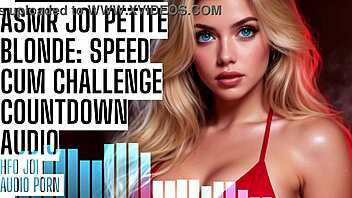 petite blonde asmr joi cum challenge