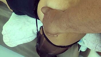 Latina wife waits to take anal from friend
