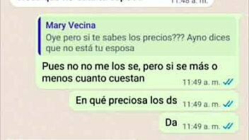 Dona mary en rico shorcito se le ve su culote riquisimo
