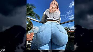 Fine instagram model msandrea tv shows off big tits and ass