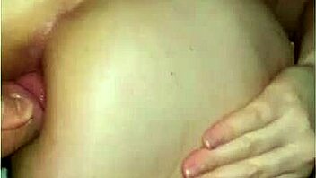Wife gets double penetration with anal creampie