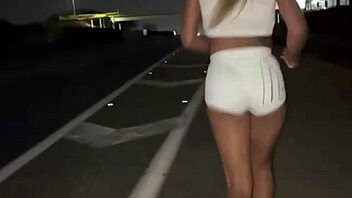 married woman in short shorts gets ride offer