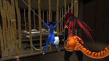 Blue Vixen Gets Used Properly And Lots