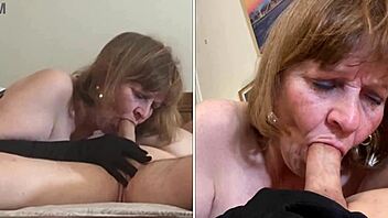 Granny carmen angel cock sucking elegance