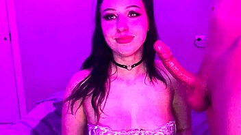 Attractive Hot Student Teaching Deepthroating Techniques With Huge Cock In Steamy Online Session