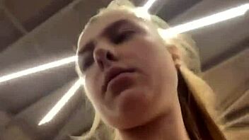 workout with masturbate in public