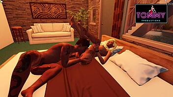 naughty hotel encounter turns steamy and wild
