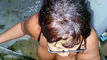 Latina Milf Enjoys Backyard Passion