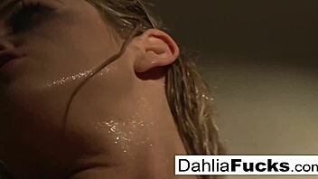 Sexy dahlias naughty shower fun