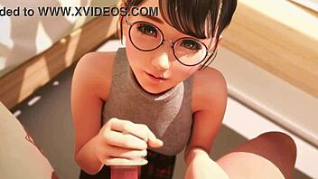 handjob from amelialtie in part three