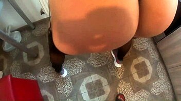 curvy milf fucks friend while husband watches and strokes