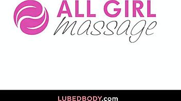 Erotic healing touch with curvy milf massage
