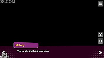 Getting inside hentai dating game action
