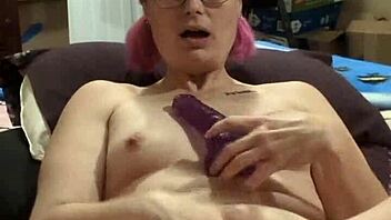 solo squirt session with intense female ejaculation
