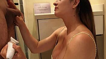 latina babe surprises with big natural tits during homemade dirty talk