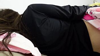 Staying overnight leads to passionate seduction under covers