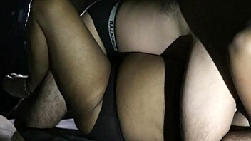 indian housewife shares a passionate midnight moment