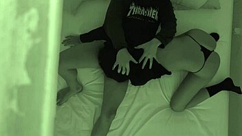 after party with hot young college girlfriend outdoors