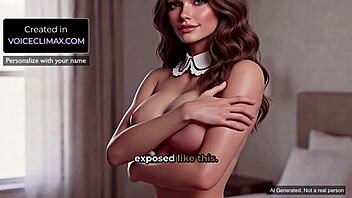 Hot hotel maid finds you jerking off and she wants to finish the job - ai generated pov joi
