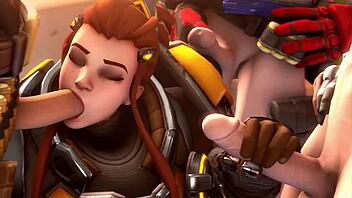 Brigitte overwatch compilation video