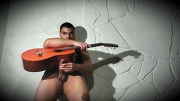 doctor patient slow motion cum in guitar session