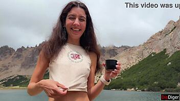 horny hitchhiker wants to suck and fuck on a camping trip