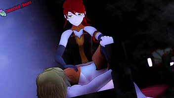Jaune and pyrrha anal sex