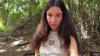 horny hitchhiker wants to suck and fuck on a camping trip