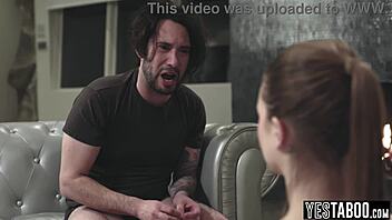 mature distraught stepdad fucks a clone of his teen 18+ stepdaughter