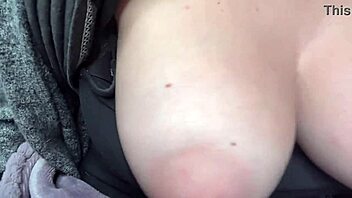 Italian big tits milf bounces boobs in slow motion