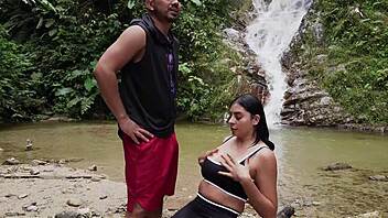 Tour Guide Fills Pussy With Cum