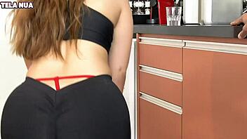 branquinha safada chegou da academia e já foi para o segundo cardio anal
