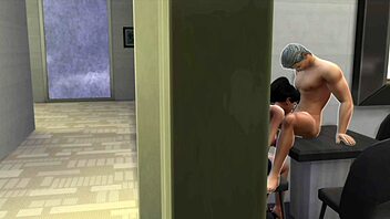 nat the cumslut secretary free for all fuck at the office with her bosses